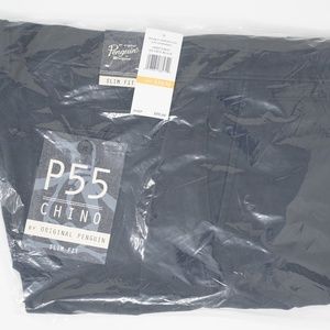 NWT Original Penguin P55 Slim Fit Chino 33x30